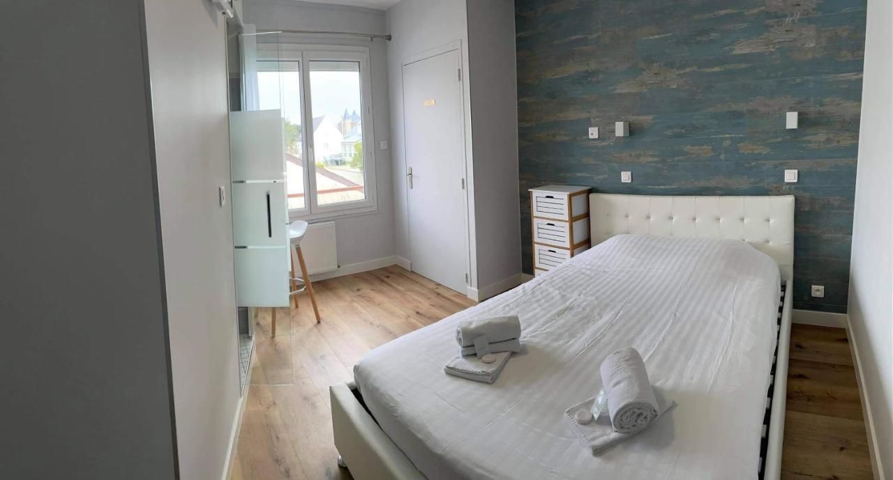 Hotel De La Plage Quineville Luaran gambar