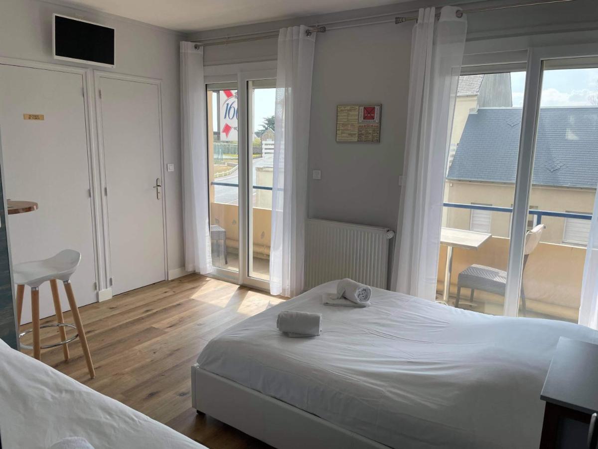 Hotel De La Plage Quineville Luaran gambar