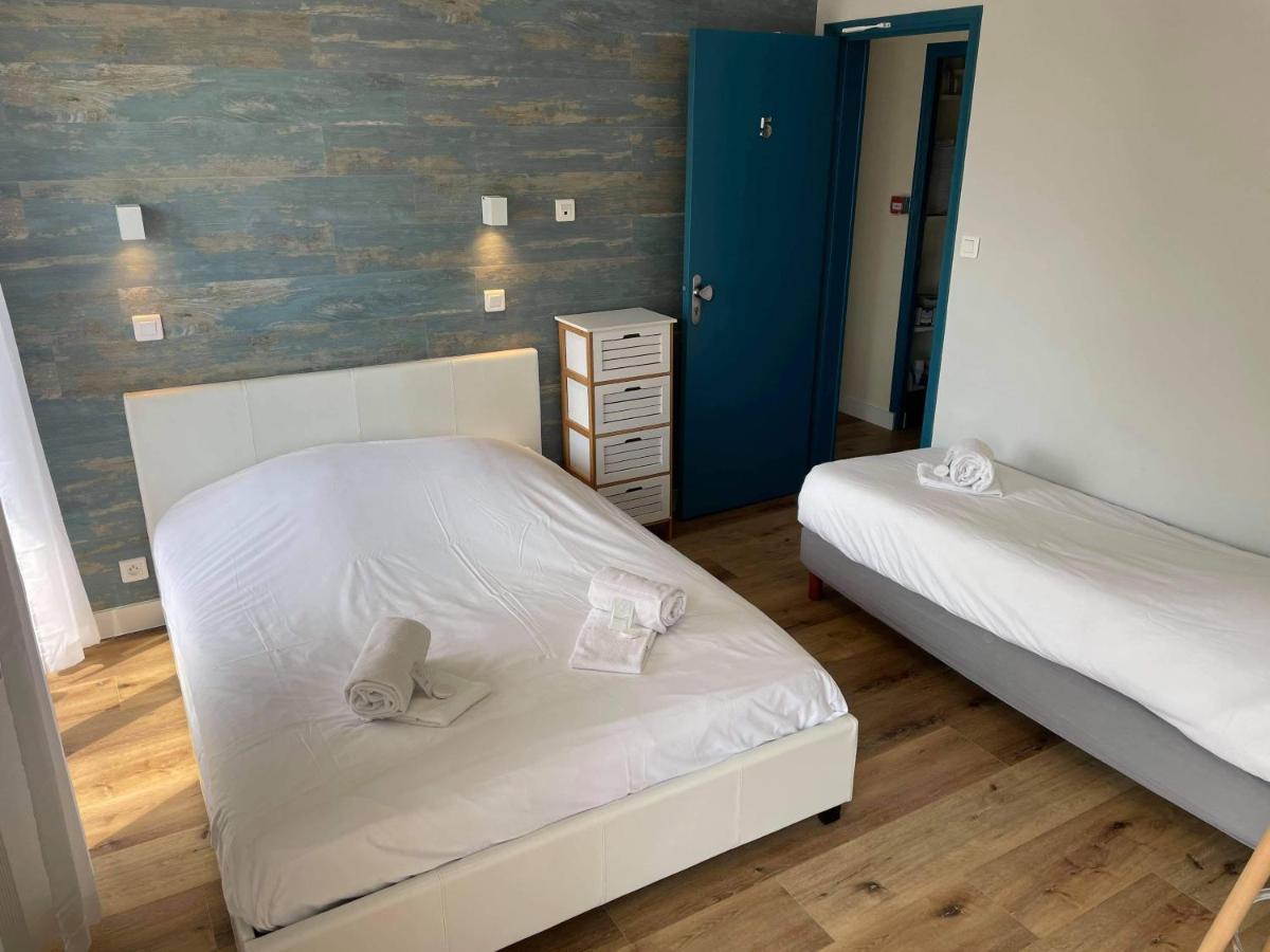 Hotel De La Plage Quineville Luaran gambar