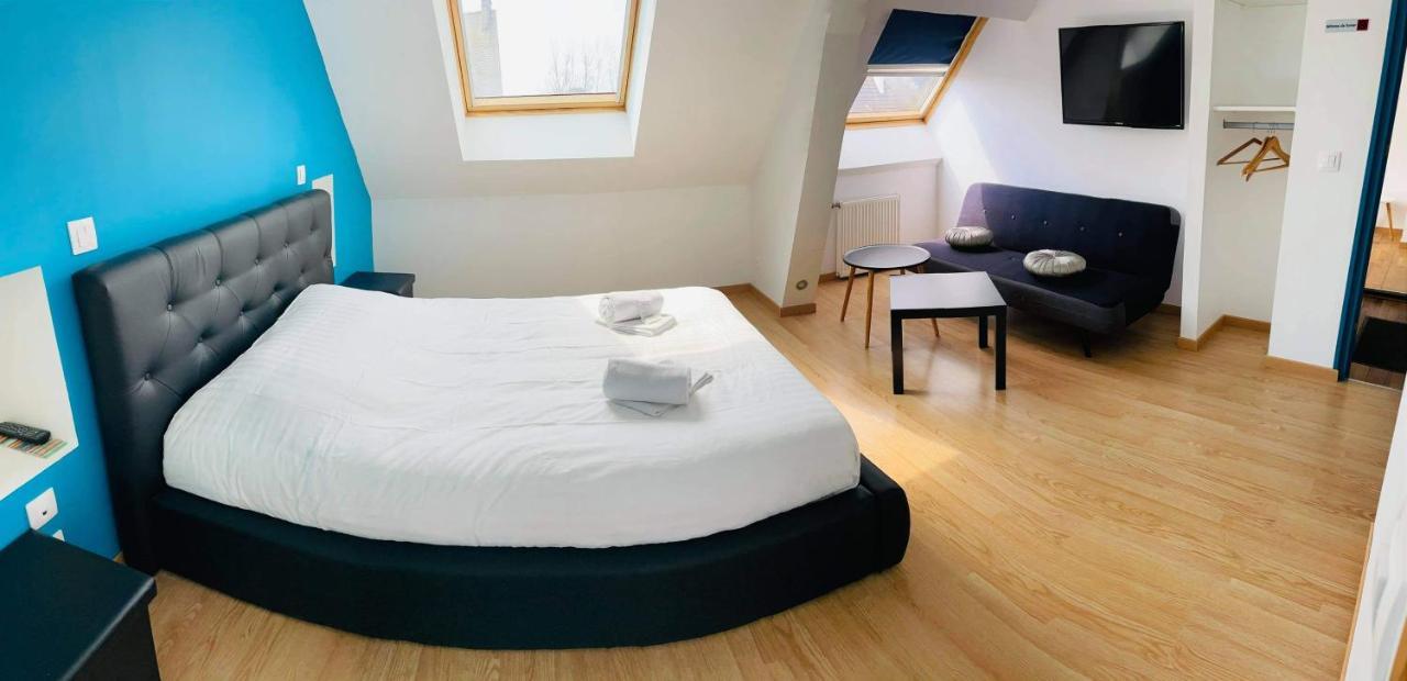 Hotel De La Plage Quineville Luaran gambar