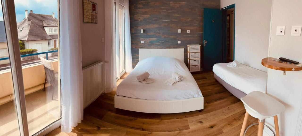Hotel De La Plage Quineville Luaran gambar