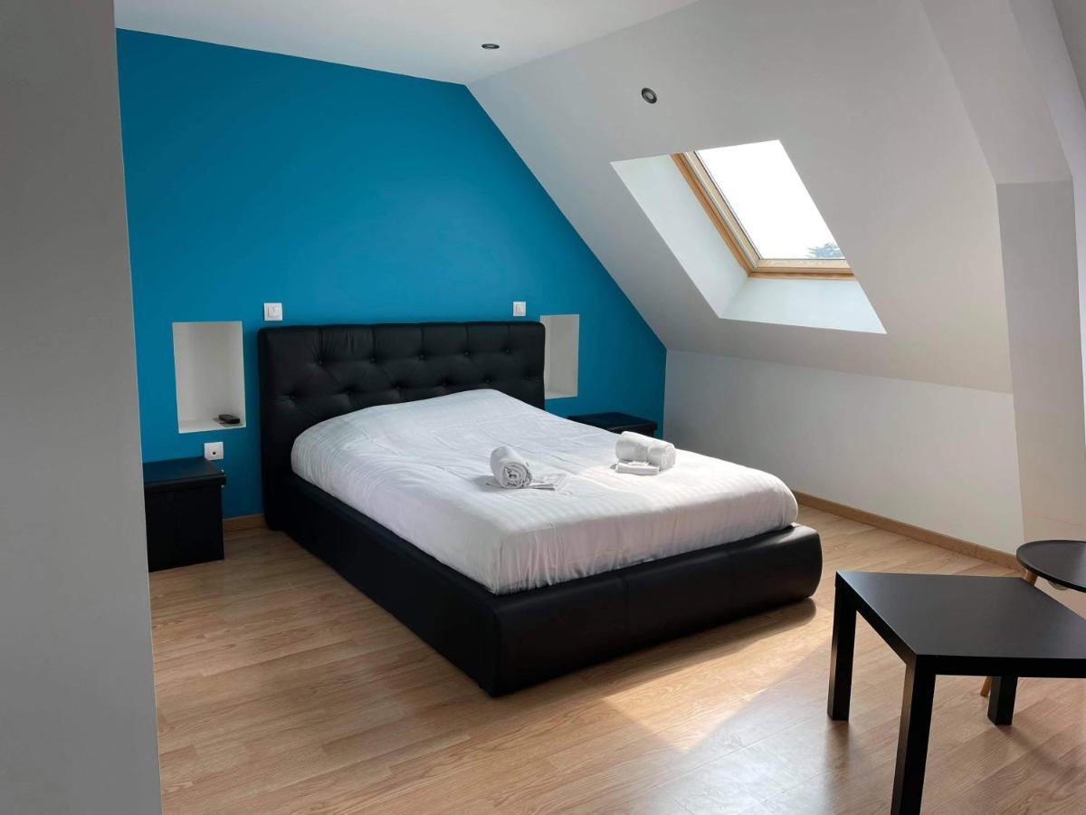 Hotel De La Plage Quineville Luaran gambar